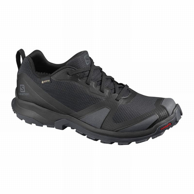 Zapatillas Trail Running Salomon Mujer Negras - Salomon Argentina XA COLLIDER GTX W ,042615-CVH